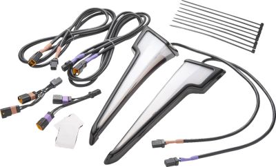 20403432 - CIRO 3D LIGHT FAIRING LED QUILL W/T-SIGNAL STREET GLIDE BLACK