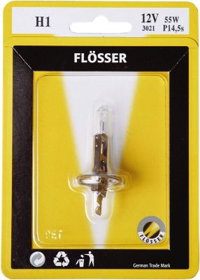 20600364 - FLOSSER BULB HALOGEN HEADLIGHT H1 12V 55W P14,5S