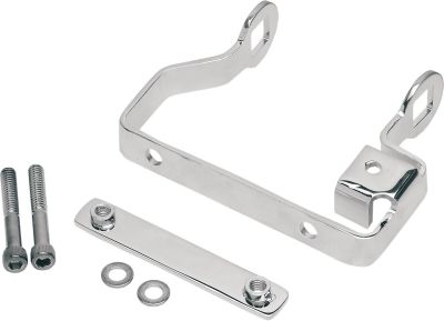 21020077 - DRAG SPECIALTIES COIL COVER MOUNTING BRACKET CHROME