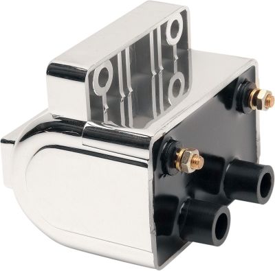 21020219 - DRAG SPECIALTIES COIL 12V DUAL-FIRE 4 OHM CHROME