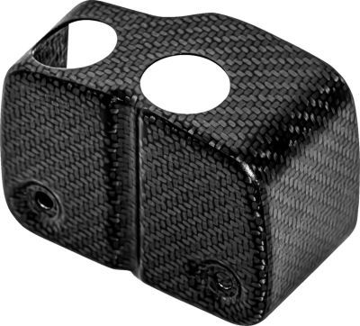 21020503 - SADDLEMEN COVER COIL CARBON FIBER GLOSS