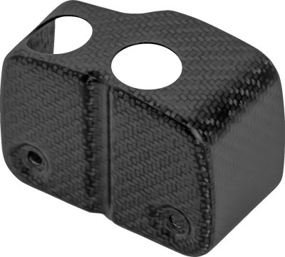 21020504 - SADDLEMEN COVER COIL CARBON FIBER MATTE