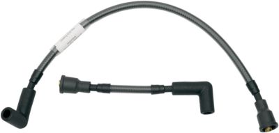 21040014 - MAGNUM IGNITION WIRE BRAIDED CHROME BLACK