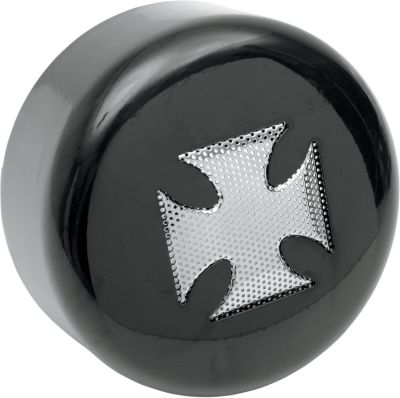 21070029 - DRAG SPECIALTIES COVER HORN CROSS BLACK