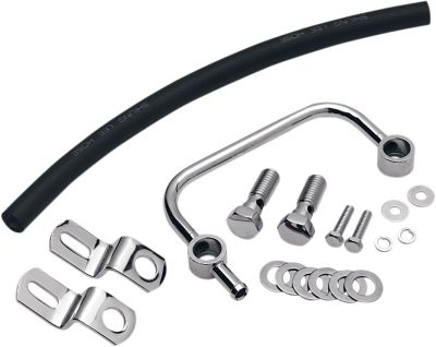 21100316 - DRAG SPECIALTIES CRANKCASE BREATHER KIT CHROME