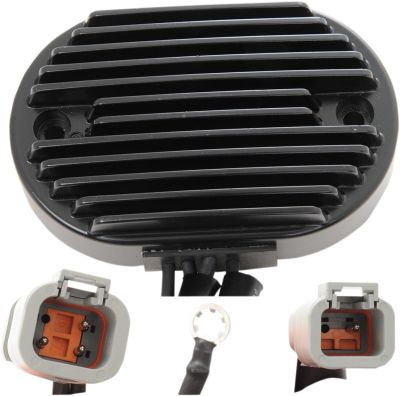 21120809 - DRAG SPECIALTIES SOLID-STATE REGULATOR BLACK