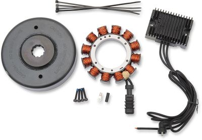 21121204 - DRAG SPECIALTIES CHARGING KIT 32A HEAVY-DUTY BLACK