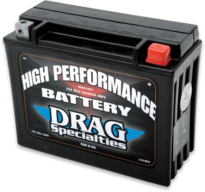 21130450 - DRAG SPECIALTIES BATTERY HIGH PERFORMANCE AGM 12V LEAD ACID REPLACEMEN...