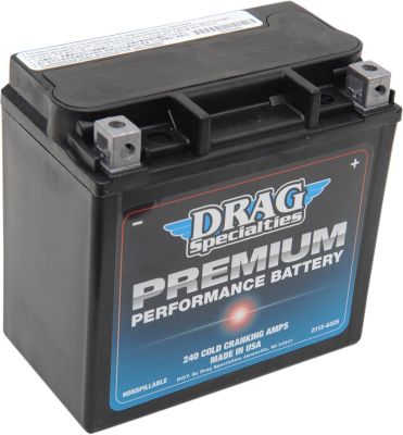 21130452 - DRAG SPECIALTIES BATTERY PREMIUM (GYZ) 12V LEAD ACID REPLACEMENT 150 M...