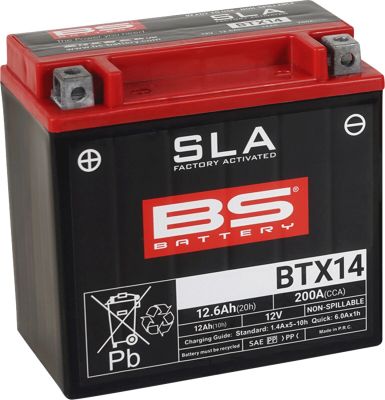 21130633 - BS BATTERY BATTERY BTX14 SLA 12V 200 A