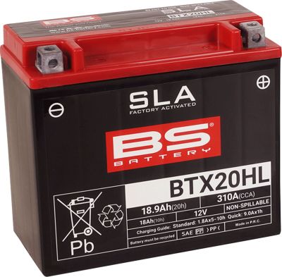 21130640 - BS BATTERY BATTERY BTX20HL SLA 12V 310 A