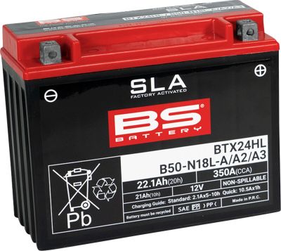 21130643 - BS BATTERY BATTERY BTX24HL SLA 12V 350 A