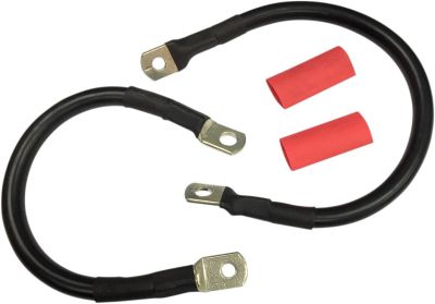 21130662 - DRAG SPECIALTIES BATTERY CABLE KIT BLACK