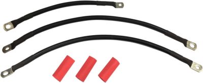 21130663 - DRAG SPECIALTIES BATTERY CABLE KIT BLACK