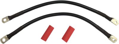 21130665 - DRAG SPECIALTIES BATTERY CABLE KIT BLACK
