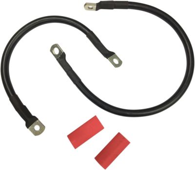 21130666 - DRAG SPECIALTIES BATTERY CABLE KIT BLACK