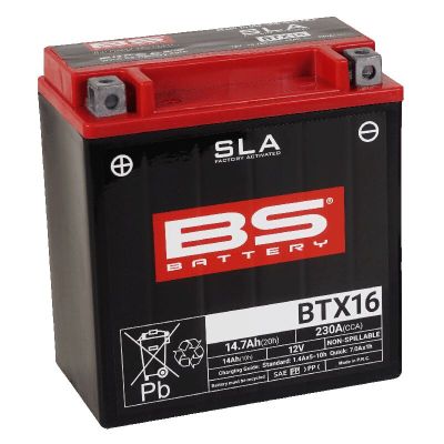 21131018 - BS BATTERY BATTERY BS BTX16 SLA