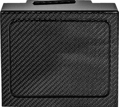 21131019 - SADDLEMEN COVER BATTERY CARBON FIBER GLOSS