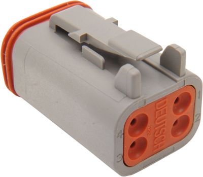 21200055 - NAMZ PLUG DEUTSCH DT-SERIES 4-SOCKET GREY