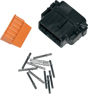 21200312 - NAMZ PLUG DEUTSCH DTM 12-SOCKET CONNECTOR KIT BLACK