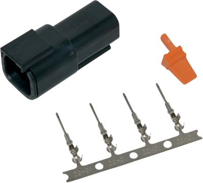 21200391 - NAMZ RECEPTACLE DEUTSCH DTM 4-PIN CONNECTOR KIT BLACK