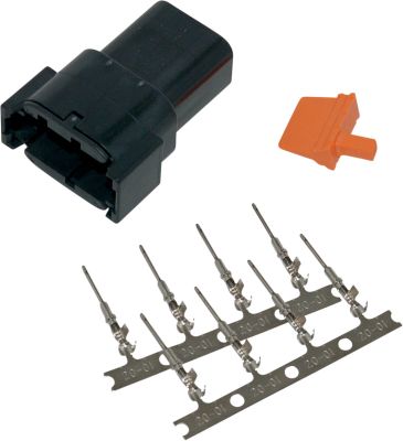 21200393 - NAMZ RECEPTACLE DEUTSCH DTM 8-PIN CONNECTOR KIT BLACK