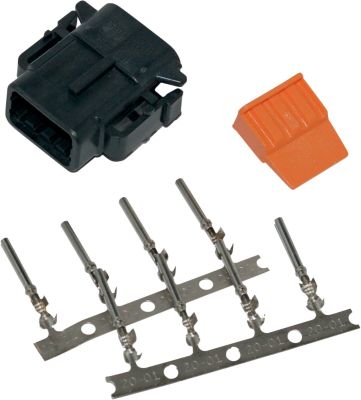 21200398 - NAMZ PLUG DEUTSCH DTM 8-SOCKET CONNECTOR KIT BLACK