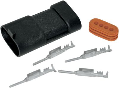 21200556 - NAMZ MATING CONNECTOR 4-POSITION PLUG (FOR 2120-0212)