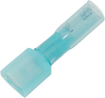 21200580 - NAMZ MALE CONNECTOR 14-16 GAUGE(1,3-1,6MM) W/ HEAT SHRINK 25 PK