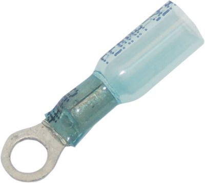 21200592 - NAMZ RING TERMINAL Ø #10 14-16 GAUGE (1,3-1,6MM) W/ HEAT SHRINK 25 PK...