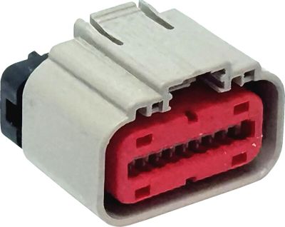 21201421 - NAMZ CONNECTOR FEMALE W/TERM 18-POS BROWN 69201415