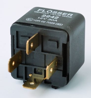 21300217 - FLOSSER RELAYS 12V30A OPEN 4 TERMINALS 10PK