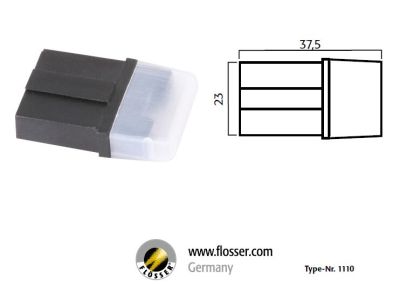 21300221 - FLOSSER FUSEHOLDER STANDARD WITH CAP 10PK