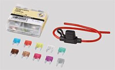 21300222 - FLOSSER FUSEHOLDER INLINE STANDARD FUSE 10PK