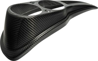 22010289 - SLYFOX DASH PANEL CARBON FIBER MATTE WITH LOGO 2018-2021 FXLR/FXLRS