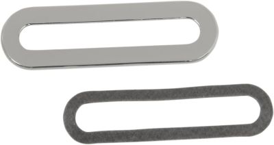 22020062 - DRAG SPECIALTIES INDICATOR LIGHT BEZEL CHROME