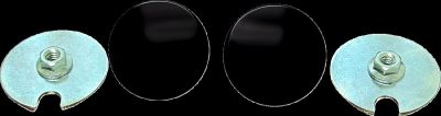 22020306 - LA CHOPPERS COVERS MIRROR MATTE BLACK SG 23+