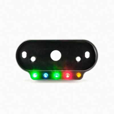 22100213 - motogadget HANDLEBAR BRACKET FRAME BLACK WITH INDICATOR LIGHTS FOR MOT...