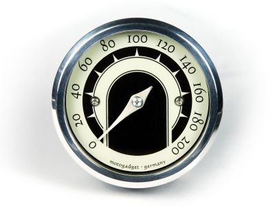 22100317 - motogadget MST SPEEDSTER ANALOG SPEEDOMETER POLISHED