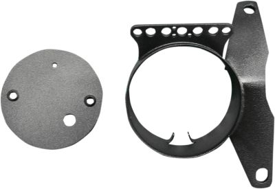 22100359 - DRAG SPECIALTIES BLACK SPEEDOMETER RELOCATION BRACKET