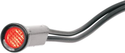22120104 - DRAG SPECIALTIES SNAP-IN INDICATOR LIGHT RED 0.3