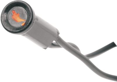 22120107 - DRAG SPECIALTIES SNAP-IN INDICATOR LIGHT OIL-PRESSURE 0.3