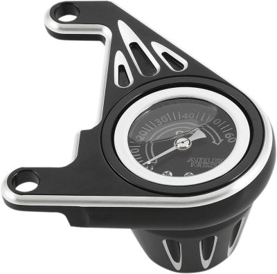 22120370 - ARLEN NESS OIL PRESSURE GAUGE KIT DEEP CUT BLACK