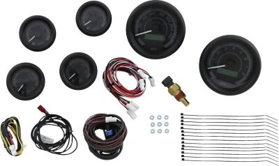 22120437 - Dakota Digital GAUGE KIT MVX-8K SERIES BLACK GRAY
