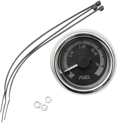 22120452 - Dakota Digital FUEL GAUGE MVX-8K SERIES CHROME BLACK GRAY
