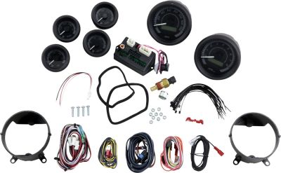 22120567 - Dakota Digital GAUGE KIT MVX-8K SERIES BLACK GRAY