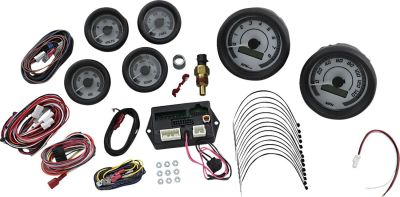 22120569 - Dakota Digital GAUGE KIT MVX-8K SERIES WHITE GRAY