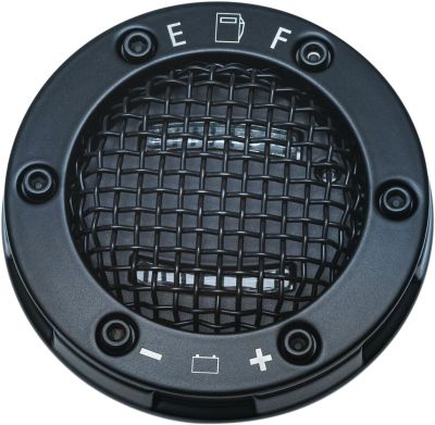 22120635 - Küryakyn MESH FUEL/BATTERY GAUGE BLACK