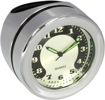 22120727 - DRAG SPECIALTIES BAR MOUNT CLOCK CHROME