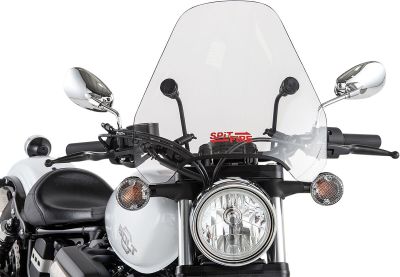 23130001 - SLIPSTREAMER WINDSHIELD SPORT S-06 SPITFIRE CLEAR   BLACK 15